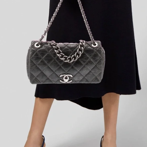 Gray Chanel Purse - Picture 3 of 6